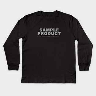 Sample Product Kids Long Sleeve T-Shirt